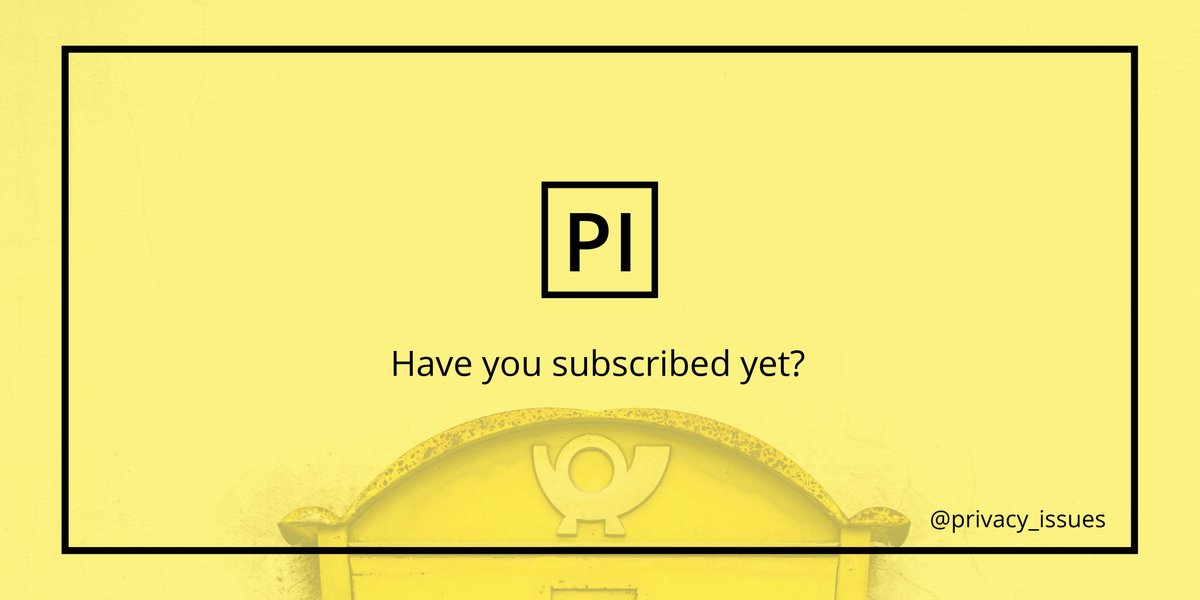 privacy_issues's tweet image. Have you read our latest #PrivacyIssue?

Sign up to our Privacy Issues #Newsletter to follow latest trends in #privacy for #design, #product, and #technology. 

👉🏼 bit.ly/privacyissuess….