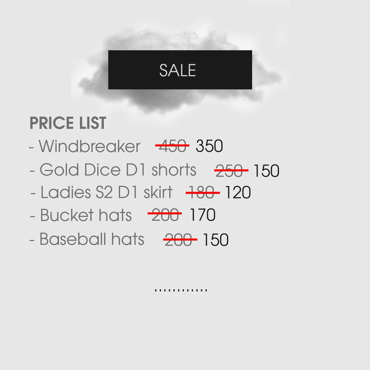 Golddicestore's tweet photo. It's here! 😊💯🇧🇼
From today until 31st 💥💣⚡
Get your favorite item at a discounted price 🙏🏼💥💣🇧🇼💯😊 https://t.co/erLr1Bzlki