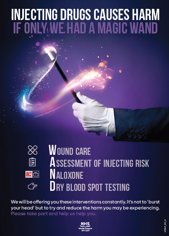 📢In Sept 2020 our Glasgow Drug Crisis Centre delivered over 303 WAND assessments, over 80% of the total across the city. This initiative allowed us to assess risk &amp; offer a range of interventions to reduce harm. This ongoing initiative is invaluable #harmreduction #stopthedeaths
