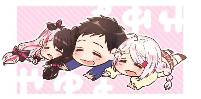 全員しぃしぃ!? #社築納品物 #しいなーと #れなの鳥っくあーと #やゆよWIN 
