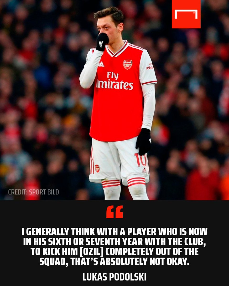 Goal No Twitter Lukas Podolski Is Not Happy With How Mesut Ozil Has Been Treated By Arsenal But The Antalyaspor Forward Is Glad His Former Team Mate Is Joining Him In Turkey