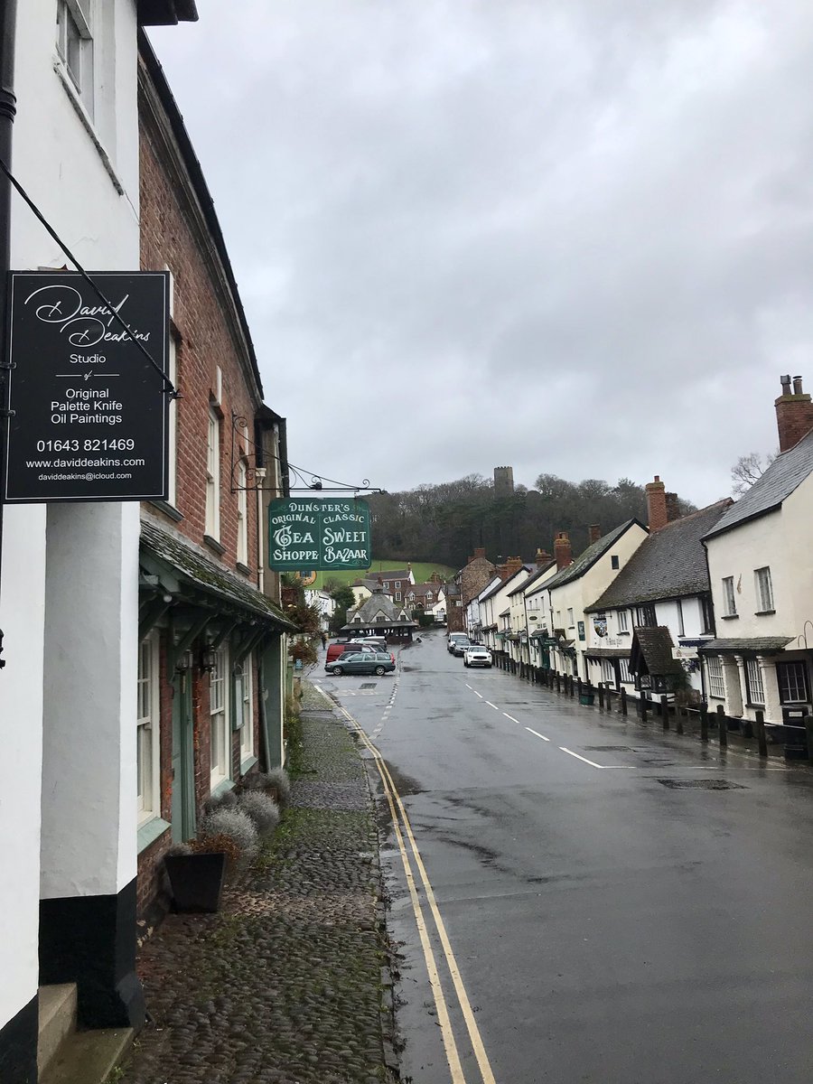 DunsterStay's tweet photo. Rather soggy walk around #dunstervillage #dailyexercise #StayHome #staysafe https://t.co/xWMTGgstTA