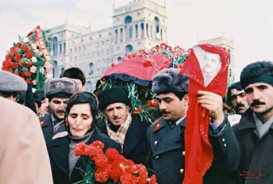 DevelopKarabakh's tweet photo. “The place and value of the events of January 20 in our history cannot be limited to the fate of individuals. This is the fate of an entire nation, not individual people” National Leader Heydar Aliyev #BlackJanuary  #20January1990  #Baku1990 https://t.co/s4e1vMRwsQ