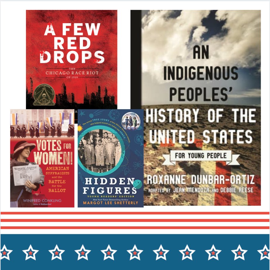 Those who will write our history should read it first.  It's time to listen to the voices of those who have been silenced too long. #Inauguration2021 #yalit #readers