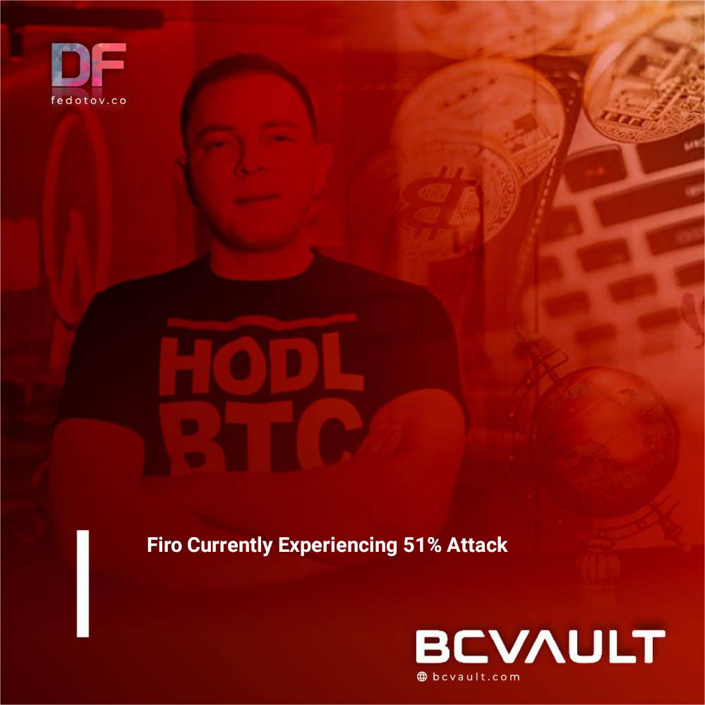 DIMA_DLT's tweet image. Firo, a privacy coin, formerly known as #ZCoin is currently under 51% attack. 

They said the attack would have been prevented using #Chainlock, whose launch is few weeks ahead. 
Secure your#safu #btc #eth secure your keys with #coldwallet #BCVault

#NotYourKey #NotYourCoin