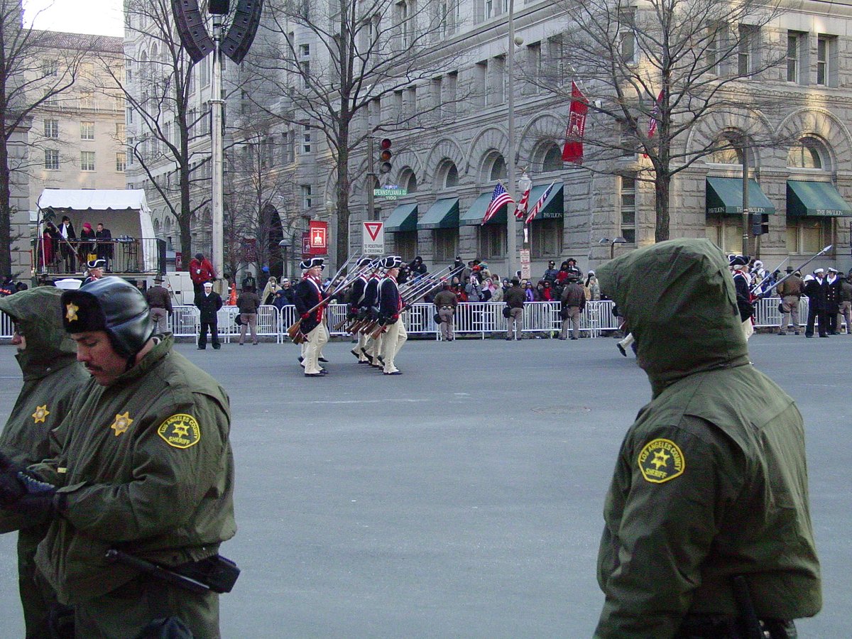 A well regulated Militia, being necessary to the security of a free State, the right of the people to keep & bear Arms, shall not be infringed  #2AThe 44th Inaugural Parade Obama & Biden represented much of what America stands for. #Inauguration    #Inauguration2021    #InaugurationDay  