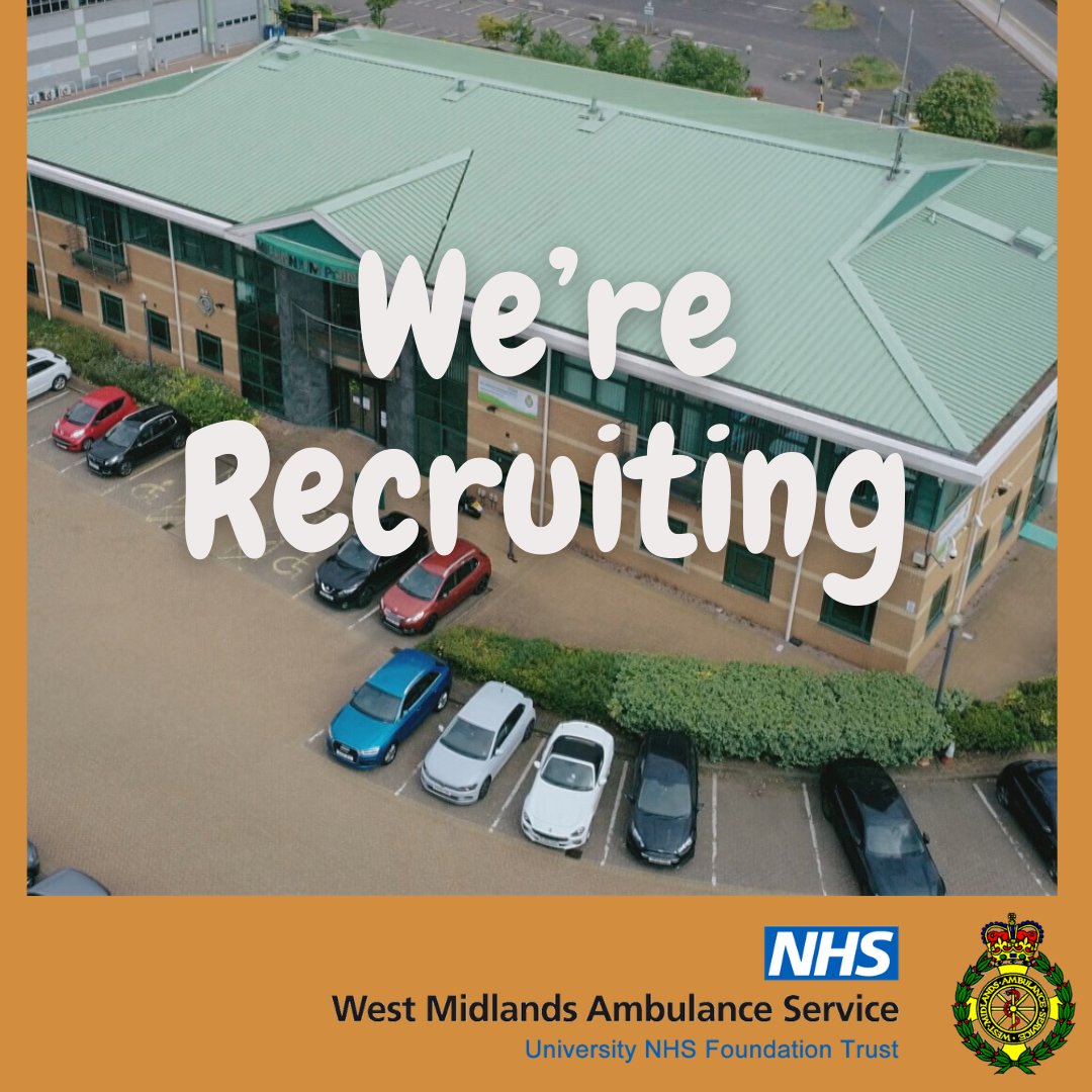 We have a vacancy for a Management Accountant at <a href="/OFFICIALWMAS/">West Midlands Ambulance Service #HelpUsHelpYou</a>!  

Applicants must have a degree or equivalent qualification, be working towards a recognised CCAB qualification &amp; have Management Accounts experience. Search for 217-VN228-20-21 via NHS Jobs
#caringaboutyourcareer