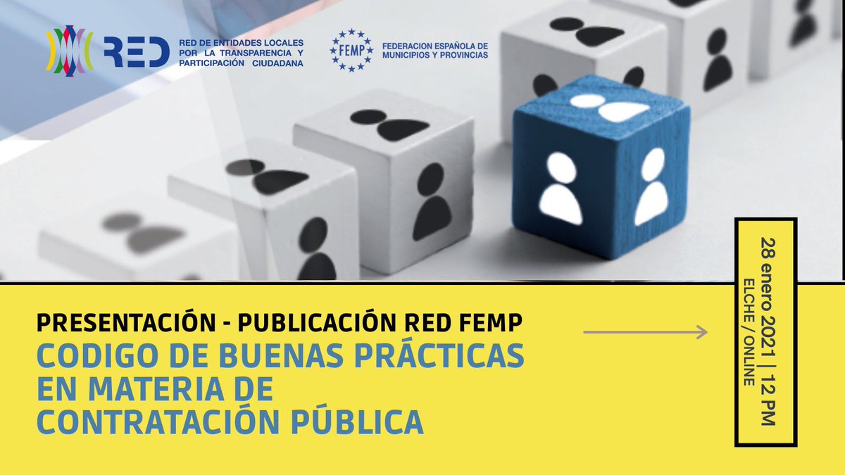mccamposacunha's tweet photo. #Integridad en la #ContrataciónPública el próximo 28E presentamos el #CódigodeBuenasPrácticas @REDFEMP_TyP con grandes profesionales. Inscripciones ▶️https://t.co/YJ3qJbqqKD https://t.co/bAPh4DWSTf