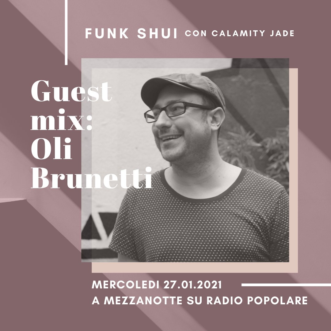 DJCalamityJade's tweet photo. #FunkShui in onda su @Radiopopmilano stasera a mezzanotte con ospite a "Give Me Five" con un mix d 5 brani Oli Brunetti, DJ di @colectivofuturo, capo della @olindorecords, e contributore di @MIMSanctuary!! https://t.co/NqLYTVhApm