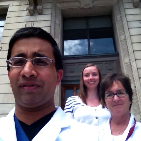 NaveenEipe's tweet photo. Congratulations to @Sarah_Tierney_
on her appointment as Corporate Director of @OttawaHospital Acute Pain Service! #Brilliant
Some 6 years ago, she did an Acute Pain elective with us @OttAnesthesia and now also leads our #TransitionalPainService!
#BeyondTheMask https://t.co/eip378m5KS