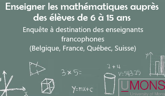 romainbeauset's tweet photo. 👨‍🏫👩‍🏫Vous enseignez les mathématiques au primaire ou secondaire inférieur /collège : cette enquête vous concerne ! 
Voici le lien : https://t.co/XINPdvuIcC…
N'hésitez pas à faire circuler auprès des collègues/amis !
#enseignant #instit #profdemath #umons https://t.co/imgJ1hXDGr
