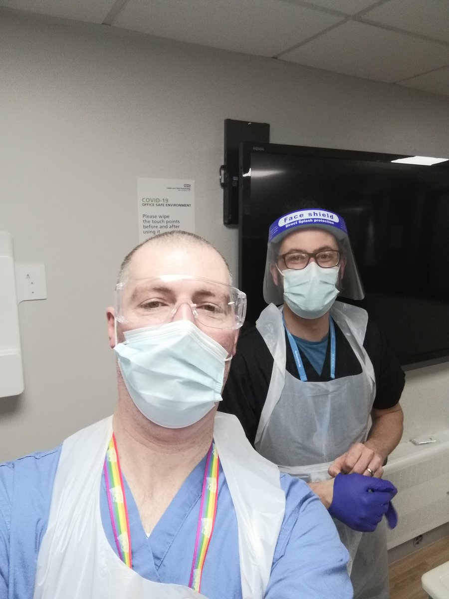 Shift number 1 done in the LYPFT vaccination hub. Loved it looking forward to helping out again.