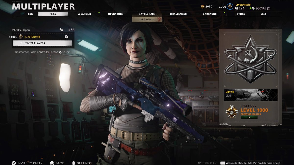 DistoldYT's tweet image. Level 1000 !