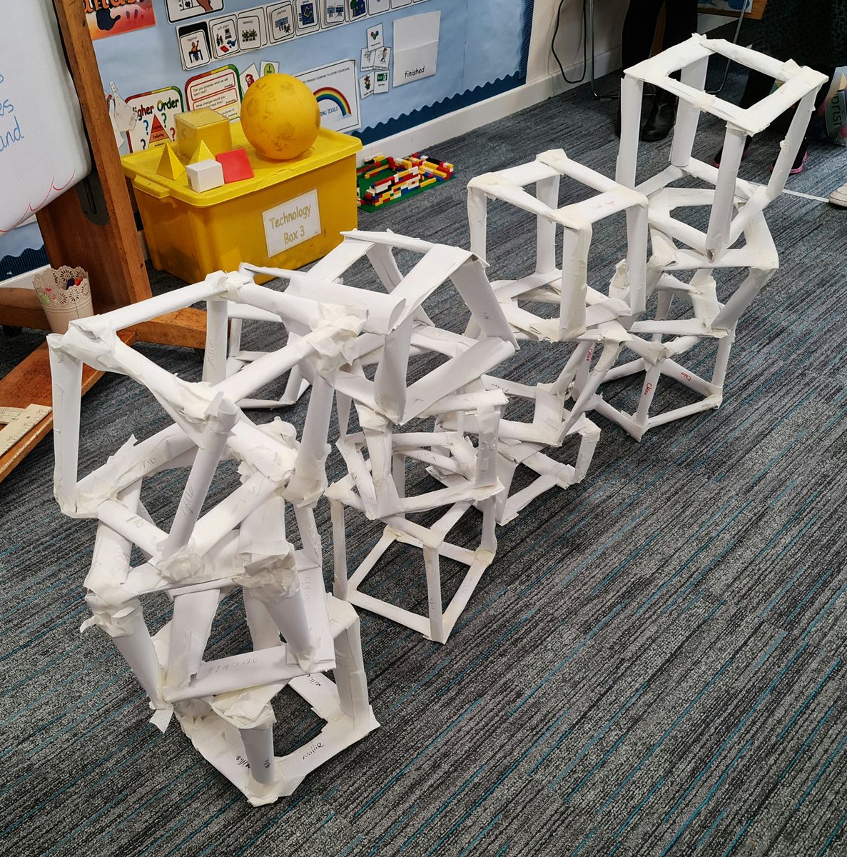 STEMinQPS's tweet photo. Day 11 - Engineering cubed 😀 https://t.co/eAkq2sog7Y