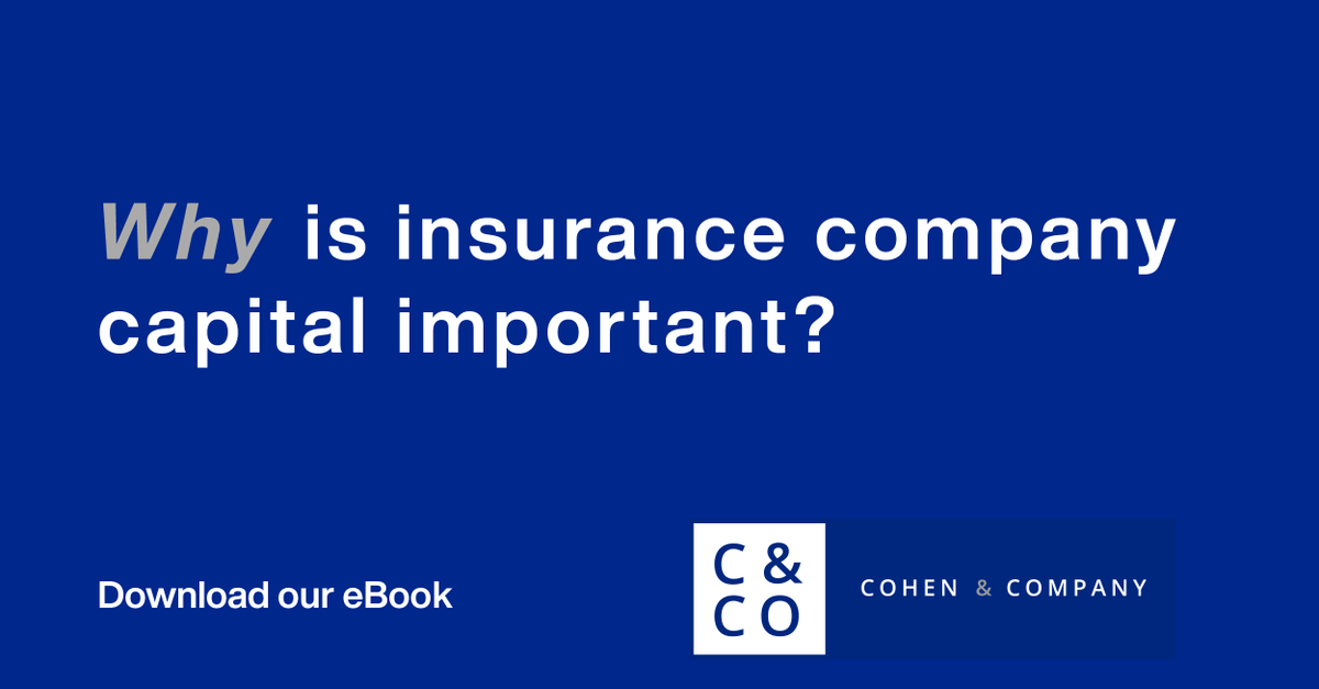 CohenCompanyAM's tweet photo. Long-term debt, whether it is issued from a holding company of a stock company or a surplus note from an insurance operating company can be considered regulatory capital. Download our paper to find out how insurers can benefit from #insurance capital.
https://t.co/cnKiCAMok2 https://t.co/K2lpYrABJb