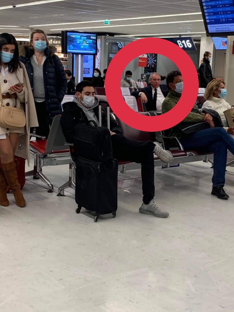 ⛔️ <a href="/bayrou/">François Bayrou</a> c’est important de montrer l’exemple non ? #COVID19france #COVID19