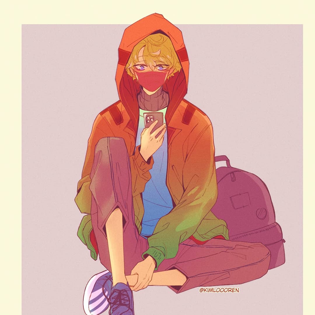 kimloooren's tweet photo. Trying a warm color palette 🍑 My OC Chen~
#bl #webtoon #clipstudio https://t.co/ZI5dKxneK8