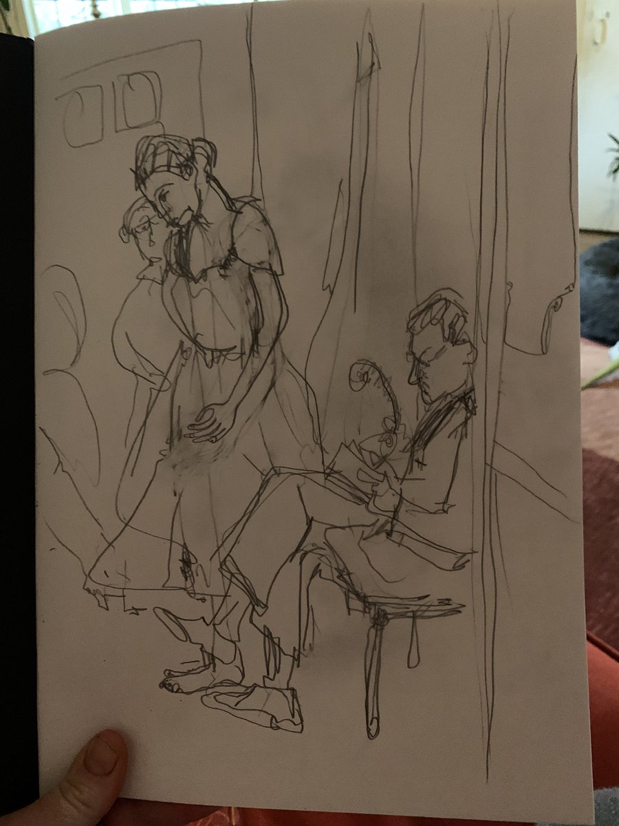 victoriacrossma's tweet photo. Sketching from film #behindthescenes #costume #film #filmcostume #fabric #costumefittings #makingafilm https://t.co/16osNzxfiQ