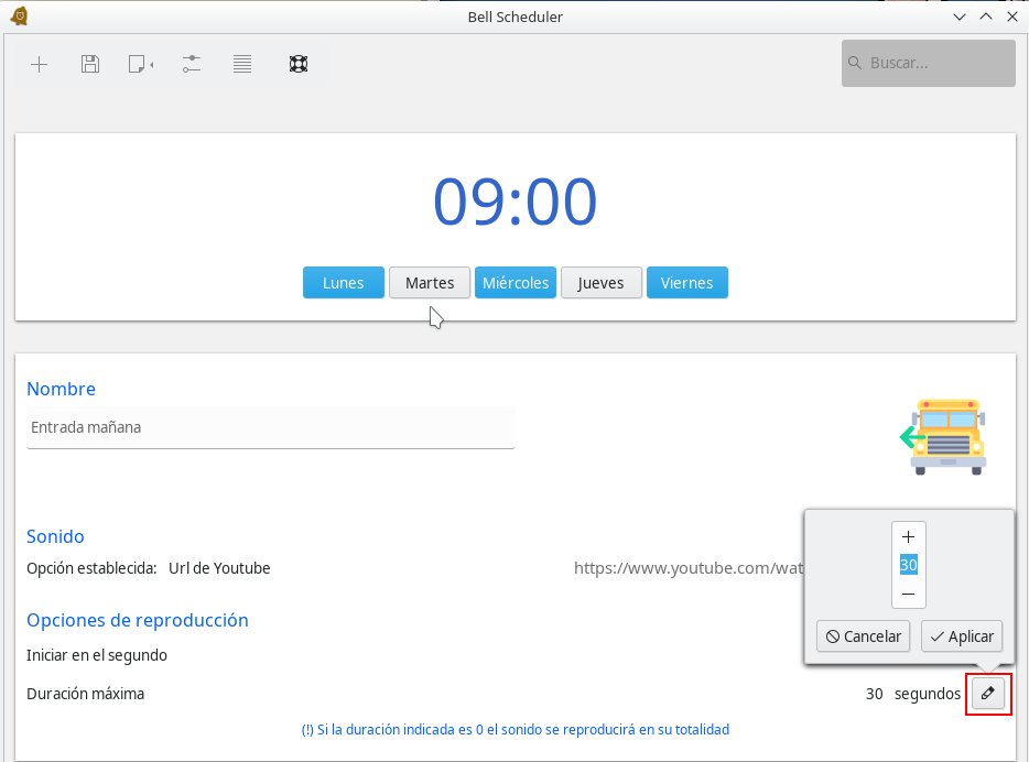 PobrecitoL's tweet photo. Programar alarmas musicales de avisos para subir al aula o para los cambios de clase es sencillo con la aplicación desarrollada por LliureX, Bell Scheduler. ¿Aun no la conoces? #lliurex @lliurex https://t.co/DHhLXZoWrY https://t.co/EqqpjySBjS