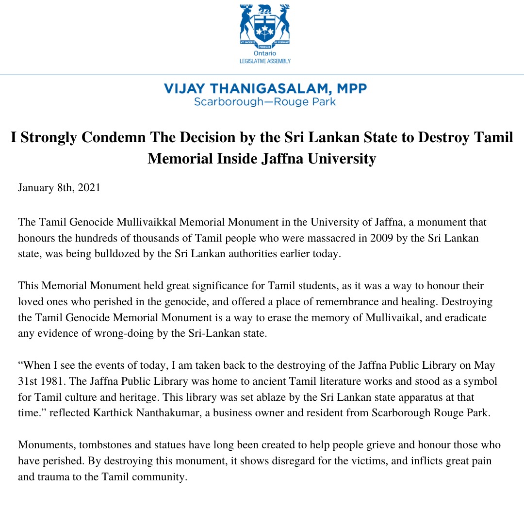PresidentLebon's tweet photo. The #UN failed to “prevent ethnic slaughter in places like Sri Lanka” @BarackObama

#UnitedWeStand
#SriLanka #HumanRights @UN_HRC

@Uma_Kumaran @VijayThaniMPP @fordnation @GarethThomasMP @fpupponi @VirendraSharma @BBCNewsPR @bbcasiannetwork @BBCWorld @BBCBreaking @Keir_Starmer https://t.co/xbSx0w0z8S