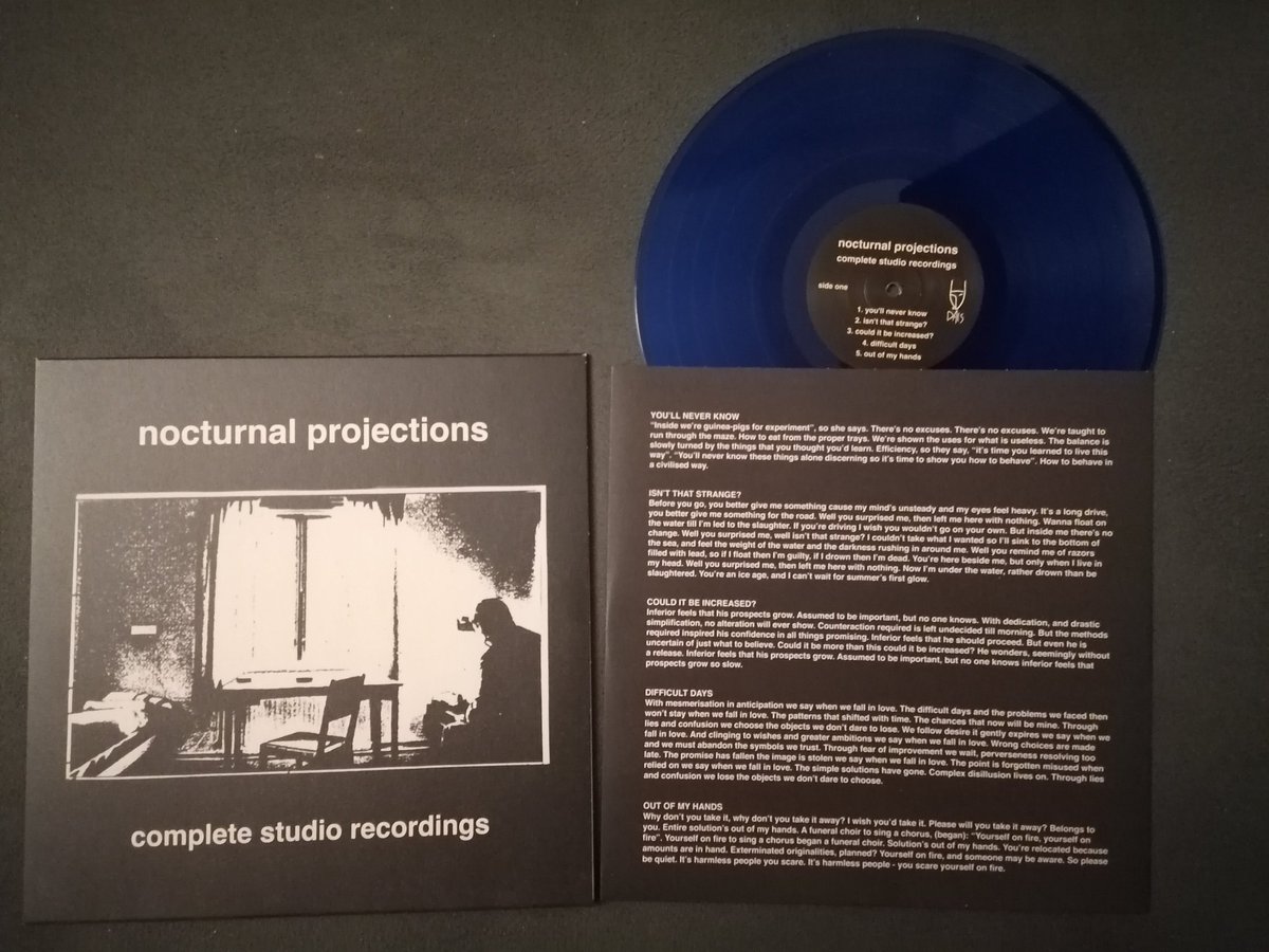 buttonkrake's tweet photo. Band Support 🔥🎼 Nucturnal Projections
#buttonkrakeevents #gothiclife #nucturnalprojections #daisrecord #postpunk #postpunkmusic #newwavemusic #darkwave #darkwavemusic #colourvinyl #gothicstyle #gothicvinyl #farbvinyl #ilmenau https://t.co/4T3YIblzHh