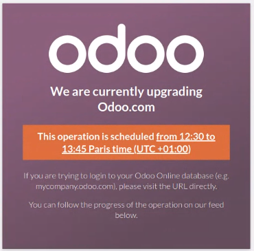 DidierDonze's tweet photo. #odoo You can't be serious?? One of my colleagues was passing the certification V14... You can't stop your ERP in the middle of the day when so many services rely on it... Stunning!! https://t.co/N1uGk5NoHa