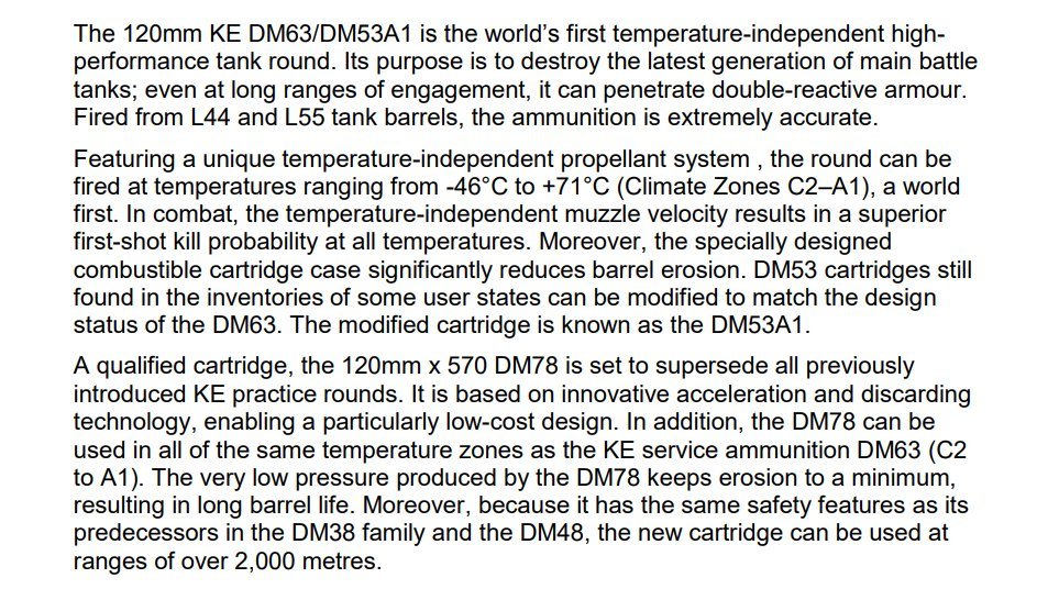 自称漁師 On Twitter 実際これは現在dm53シリーズを運用しているドイツの連邦議会でも取り上げられており Deutscher Bundestag Drucksache 19 23326 19 Wahlperiode 04 12 2020 Bericht 1995年に開発された現行の砲弾ではレリークトを装備した車両には対処する事が