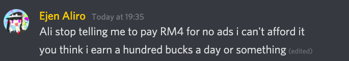 NNM_Rikka's tweet photo. just got #ejenaliemergency and this is my initial reaction
yes i am broke
#ejenali https://t.co/WW3GZbay4V