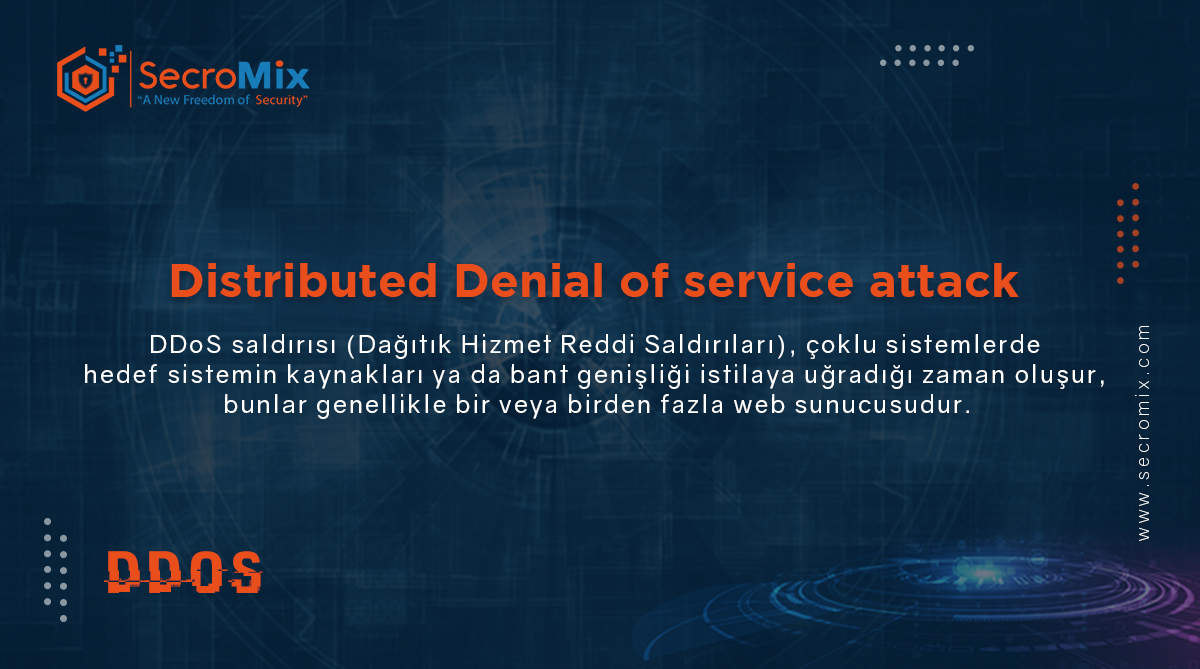 DDoS saldırısı, çoklu sistemlerde hedef sistemin kaynakları ya da bant genişliği istilaya uğradığı zaman oluşur, bunlar genellikle bir veya birden fazla web sunucusudur.

secromix.com/blog/ddos-sald…

#ddos #secromix #iot #DağıtıkHizmetReddiSaldırıları #dos
