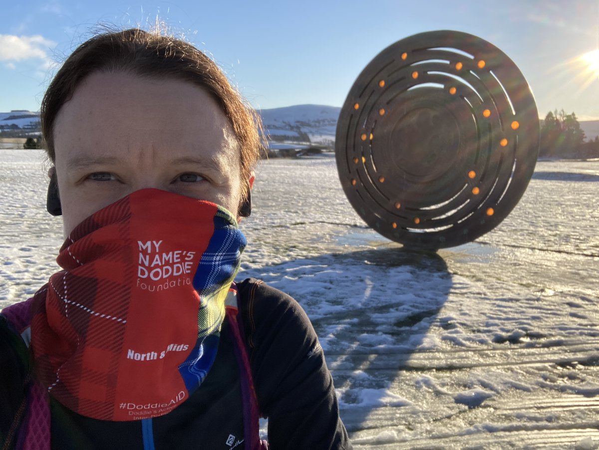 "I'm running 100 miles this month for Doddie Aid. I had a close friend sadly pass away from MND so it is a charity close to my heart and a cause I am happy to help kick into touch."

Huge thanks to Mrs Tennant for this inspiring mid-run photo 👏

doddieaid.com