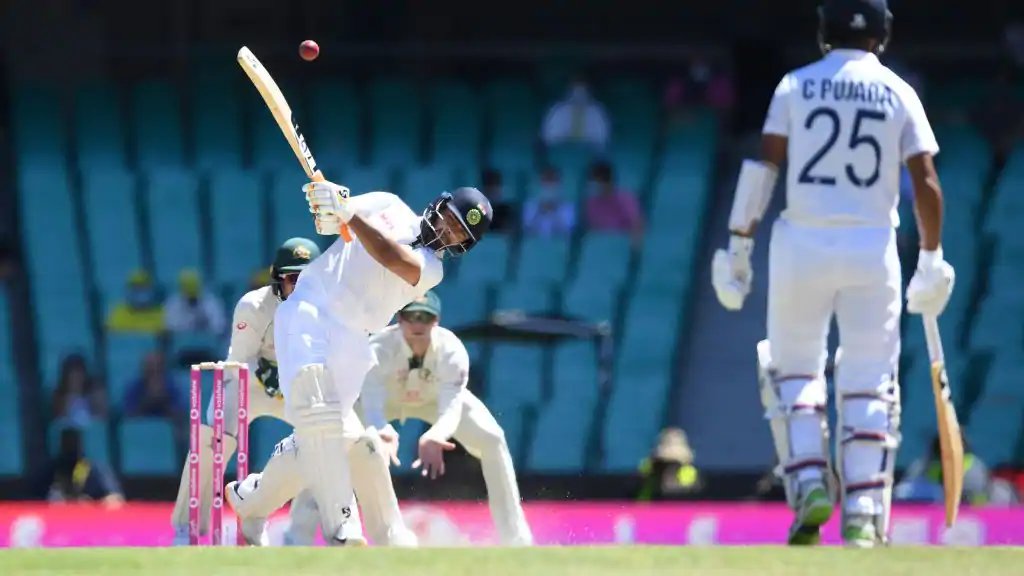 AUS 2nd Inns - 312/6 dec.Smith 81, Labuschagne 73, Green 84IND Target - 407 (from ~135 Overs). A very difficult target since going for win with big target losses the match. IND played for a drawRohit - 52, Gill - 31, Pujara - 77(205), Pant - 97(118) - deserved a 100!+