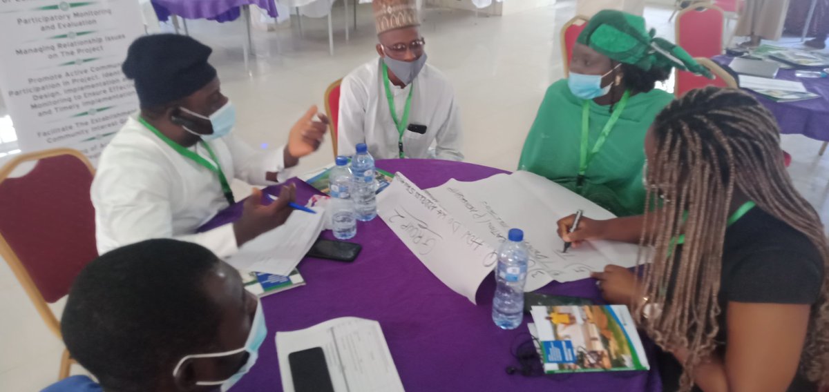 IFEHS1's tweet photo. Day 3 of #NEWMAP workshop:
Group work and presentation by participants on addressing Stakeholder's expectations
#TouchingLives
#EndPverty 
@WorldBank @NEWMAP_NIGERIA @FMEnvng @EAD_FMEnvng @FMICNigeria @BornoNewmap @EdoNewmap @SNewmap @AnambraNewmap @virgyifeadiro1 @EuniceEgwuoba https://t.co/Ny1AjmFmRM