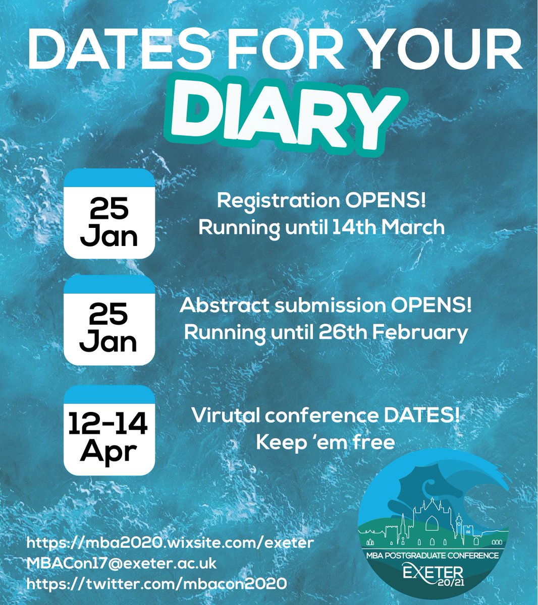 MBA Conference 2020/21 - Exeter tweet media