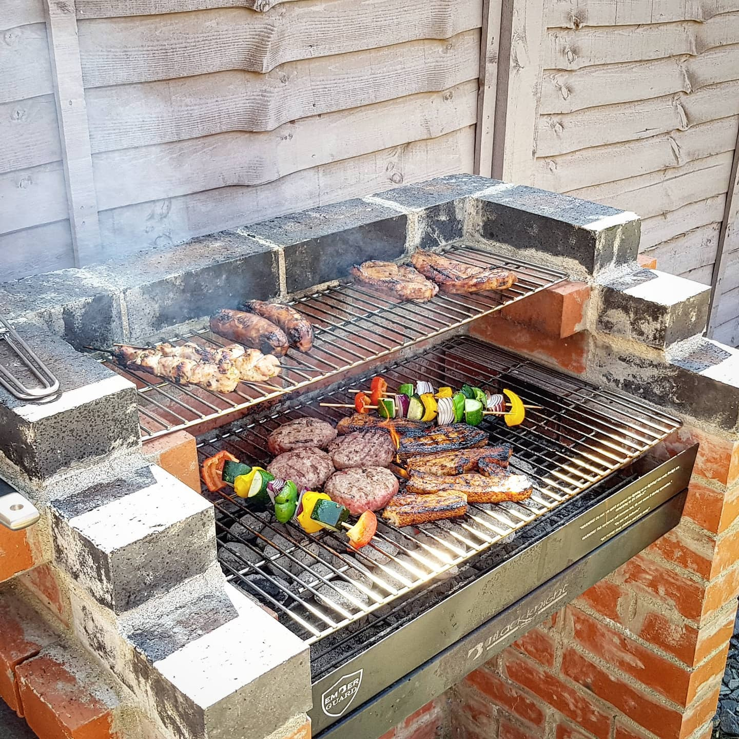 Home built cheap bbq