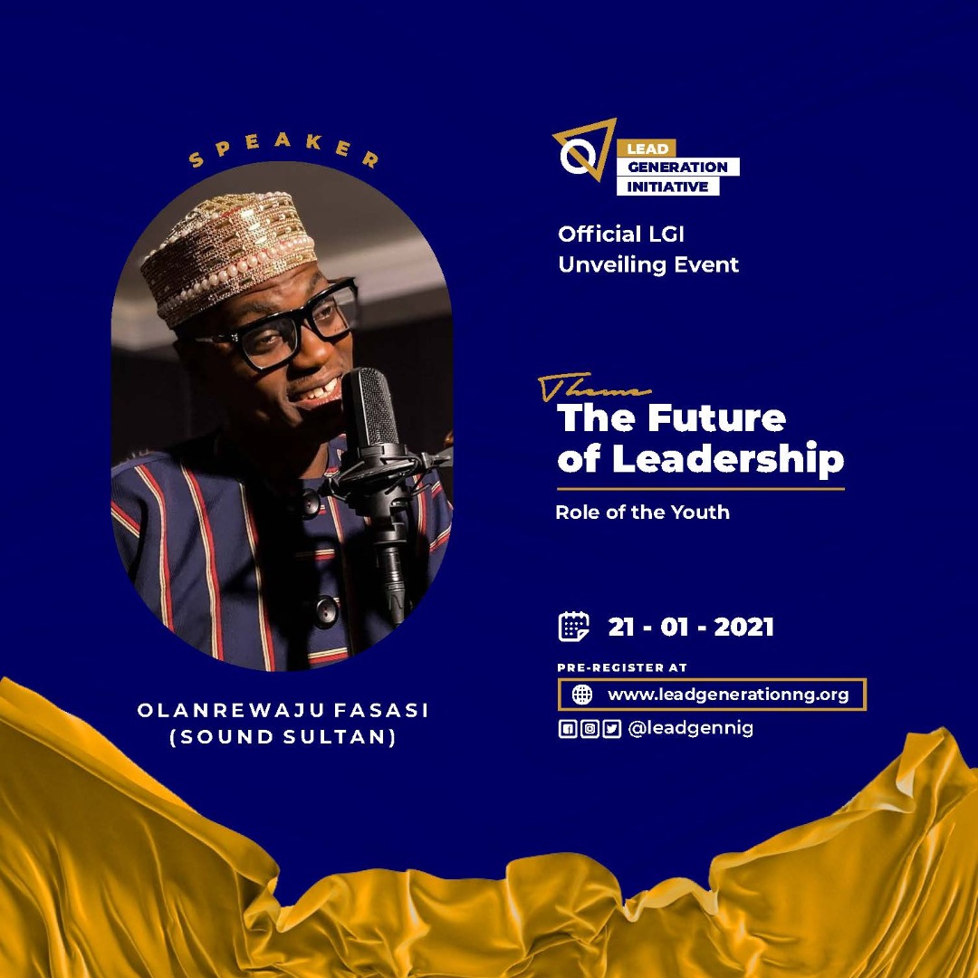 KNOXTAINMENT's tweet photo. Sound Sultan is a Nigerian socio political rapper and singer. Through his songs he has been very vocal on political issues. Catch him LIVE as one of the speakers at the Leadership symposium this Thursday at Abuja. Pre register here free
https://t.co/5uy7o6mELA
#LGI1DayToGo https://t.co/T9V3hD9eju