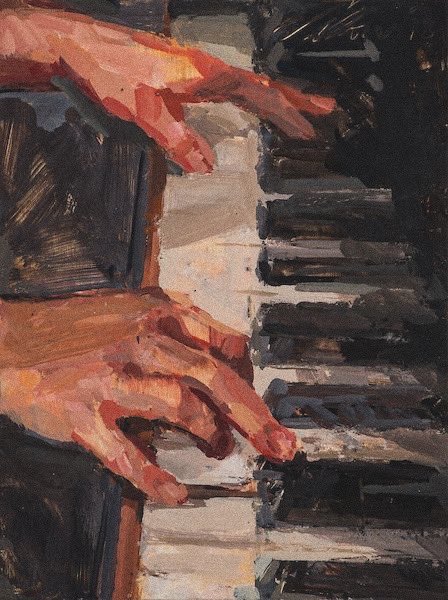 Bradley Will Simpson as paintings 