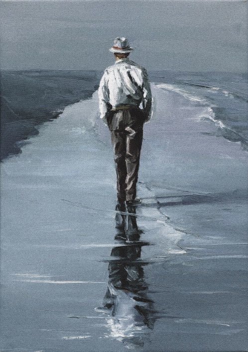 Bradley Will Simpson as paintings 