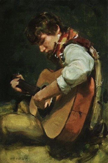 Bradley Will Simpson as paintings 