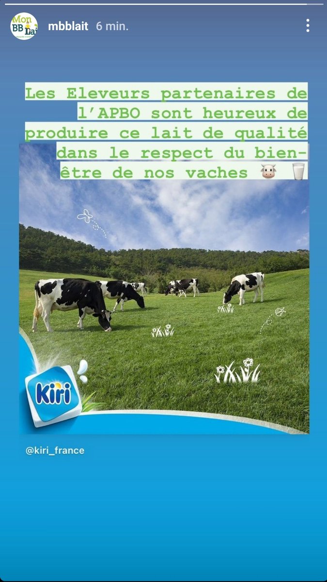 5311_c's tweet image. Nous #Éleveuses #Éleveurs sommes fiers de livrer un lait respectant un cahier des charges respectueux de nos #Meuhhh et de l'environnement 
@MonBBlait #APBO #VacheAuxPâturages #AlimentationSansOGM