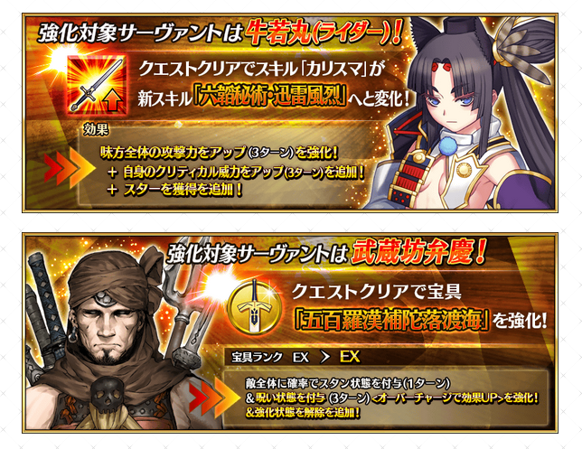 Fgoで 弁慶 が話題に Fatego トレンディソーシャルゲームス