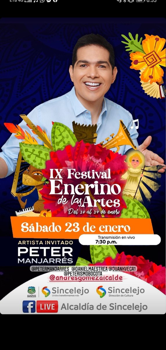 PETER MANJARRÉS,
Regresa A Los Escenarios
“Gracias a Dios ya estoy bien. Dios siempre tuvo el control y fue mi fortaleza”, dijo Manjarrés.
Peter Manjarrés regresa a los escenarios y da inicio a su agenda musical del 2021
@petermanjarres <a href="/danielmaestrea/">Dani Maestre</a> @juankvega1 @jorgelaporte