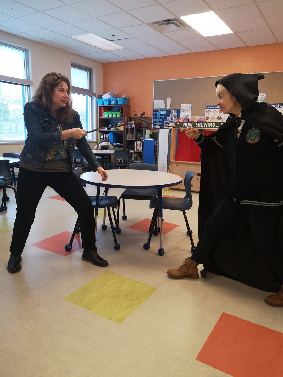 AlmaMcniven's tweet photo. Hogwarts would have been a much nicer place if Harry and Draco could have just got along! They could have even developed a deep respect for each other like these two DHH teachers have. π€
#dhhteam #lake_georgina #eastpoint #nlesd https://t.co/3UFNLN0MgT
