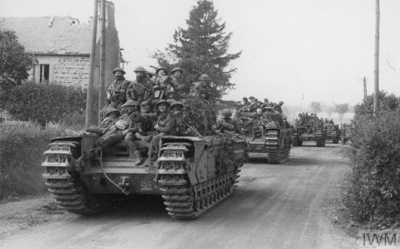 By '44 this had changed but a new pivotal row was gripping Independent Tank Brigades, how to be used in action.Were Independent Armoured (w. Shermans) and Tank (w. Churchills) Brigades to be used in the same manner as Monty contended, or did they require different doctrine? /22