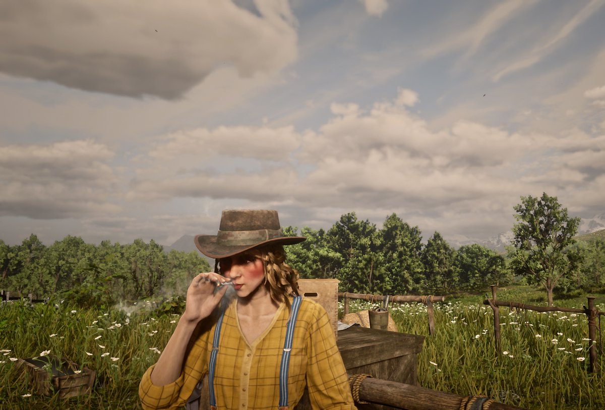 Candysseus's tweet photo. Happy #WardrobeWednesday

Dress Like Sadie Part2

#RedDeadFits by #MissCandyLicious 

#RedDeadOnline #RDOnline #RDR2Online #RockstarGames #RedDeadRedemption2 https://t.co/k0Zoji3VmU