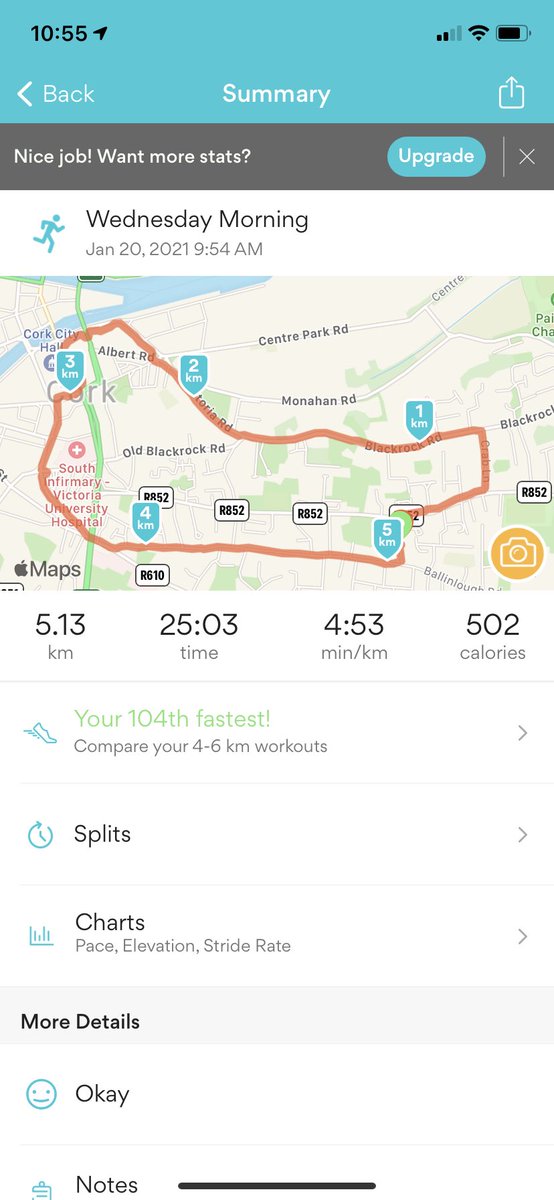 RobOfTheGreen's tweet photo. Soft day! Day 20 β
getting to a point where itβs autopilot but in 3rd gear! π #5kmaday #RunJan #Autopilot #Running #Onedayatatime #softday π·πββοΈ https://t.co/sWCviPOSnY