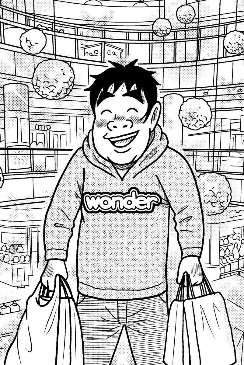 明日21日(木)発売・週刊モーニングに【最新】『定額制夫の「こづかい万歳」』第16話掲載します。人間VSイオン…!?ぜひご覧ください〜! 
