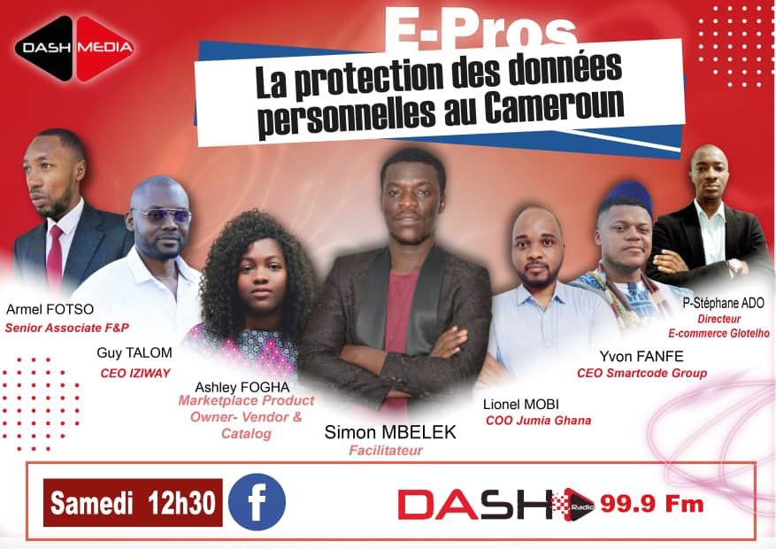 SimonMbelek's tweet photo. Pour cette première de #Epros, nous avons le cap sur la protection des données personnelles. Qu'est-ce qu'une donnée? Qui collecte? Où est-ce qu'on stock les données et quelles sont les lois en vigueur.
Rendez-vous ce samedi 23 janvier à partir de 12H30 sur #DashInfo (99.9 FM). https://t.co/ge9nLc0oXI