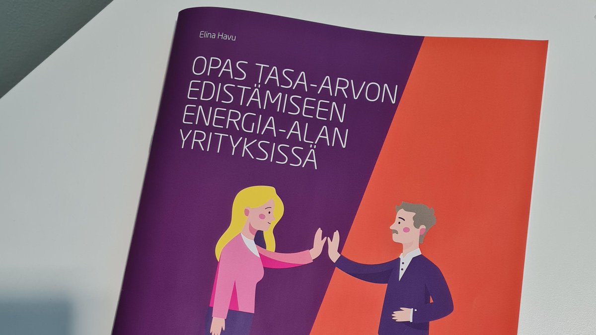 maiju_korhonen's tweet photo. Nyt se on julki, nimittäin @Energiateol tiettävästi historian ensimmäinen opas tasa-arvon edistämiseen yrityksissä! https://t.co/Pgp8IkMUQz https://t.co/oX9m6ZHnj3
