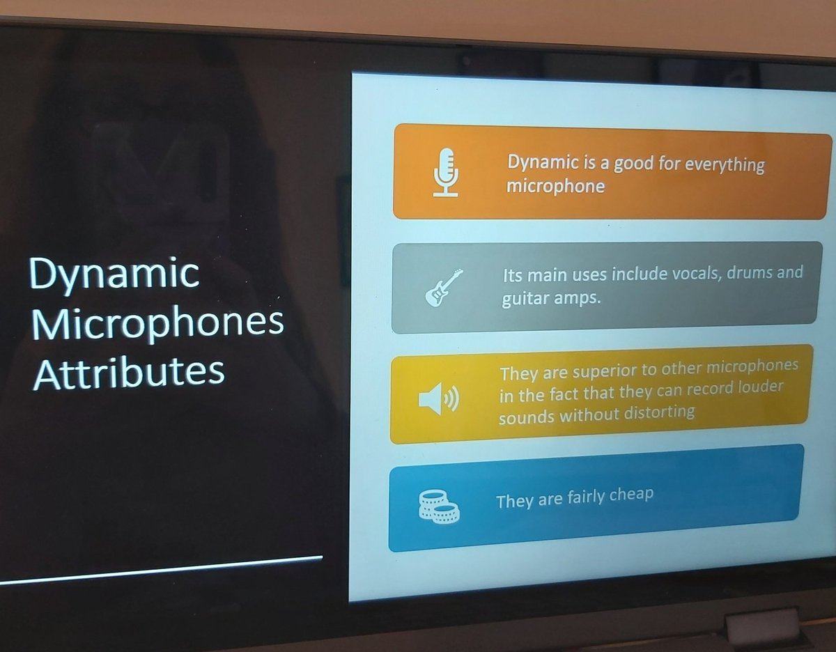 ArtsQahs's tweet photo. Some great projects coming in from S3 Music Tech who are researching different microphones this week 🎤 https://t.co/8qo26j9qlH
