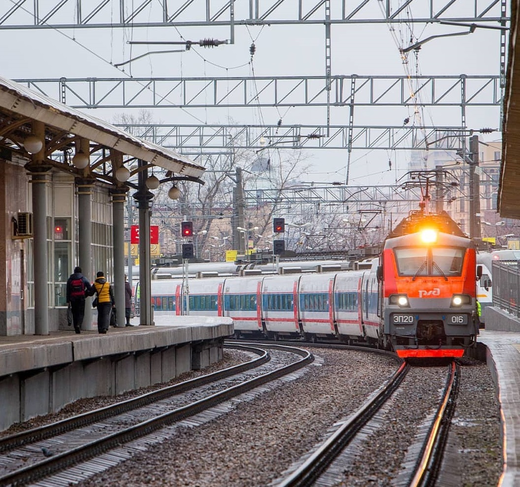 Курский вокзал Москва перрон